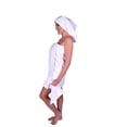 thumbnail image 3 of Puffy Cotton Luxury Hotel & Bath Towel Set (1 x Bath Towel + 1 x Hand Towel + 1 x Washcloth ) - White, 3 of 8