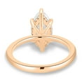 thumbnail image 6 of ESTE ORIGIN 2.00Ct Lab-Grown Marquise Diamond Ring with Hidden Halo – 6-Claw Cathedral in 18K Rose Gold for Women, 6 of 8
