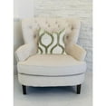 thumbnail image 2 of Plutus Luxury Throw Pillow (Green Mixed Variety 1), 2 of 3