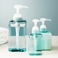 thumbnail image 3 of 100/250/450ml Lotion Bottle Shampooing Vide Transparente Capacités Multiples Stockage Rechargeable Bottle, 3 of 8