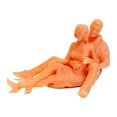 thumbnail image 2 of Kokiya 1/64 Unpainted Figures Model 1/64 Couple Figures Couple Dioramas Miniature Movie F, 2 of 9