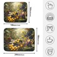 thumbnail image 2 of Ryvnso Bee in Grapes Dish Drying Mat for Kitchen Countertop 18x24 Large Dish Pad Drainer Rack Dish Sink Mats, 2 of 7