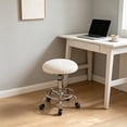 thumbnail image 6 of Round Bar Stool Cover, Elastic Band Secure Cloth Seat Protector for Kitchen Furniture, 6 of 6