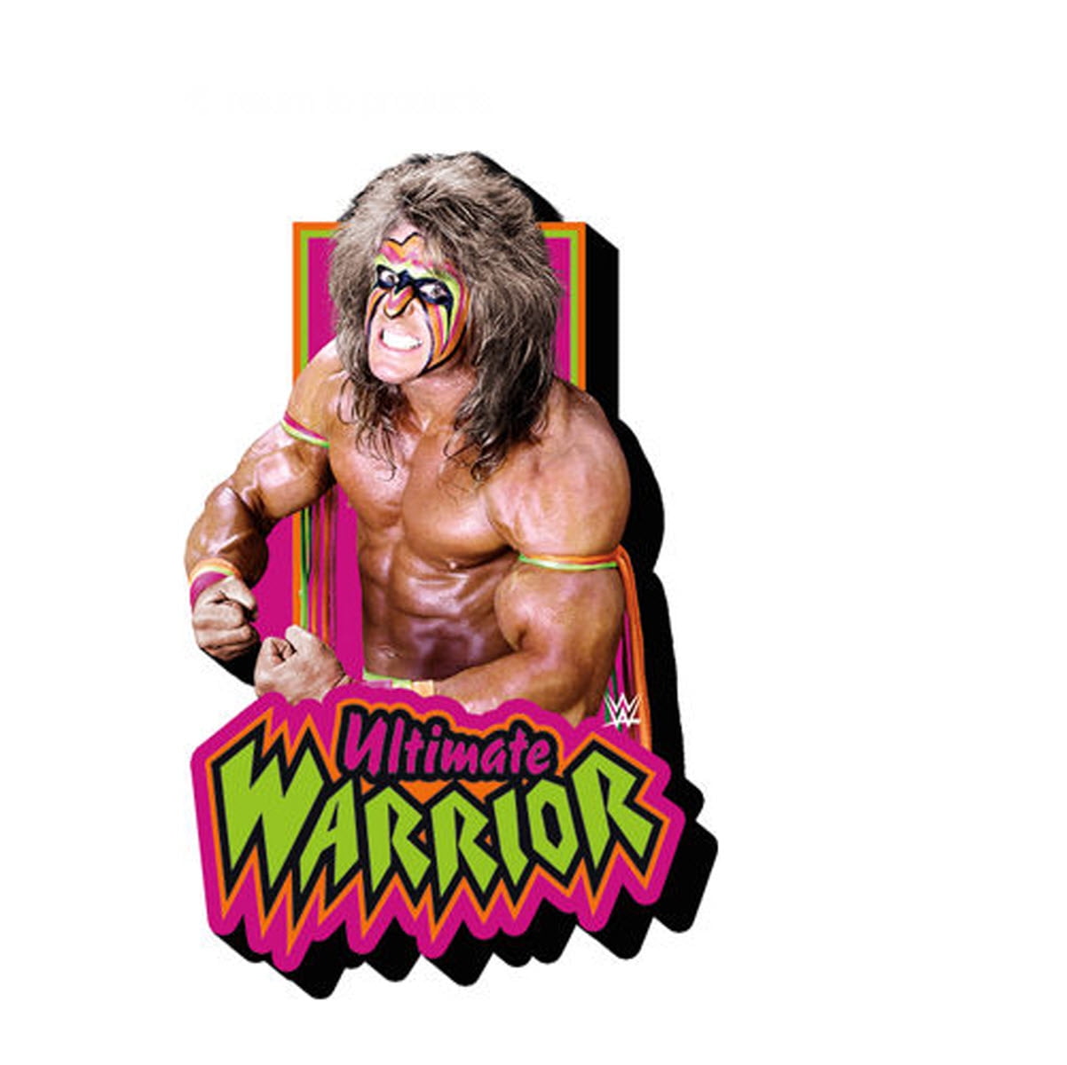 Ultimate Warrior WWE Chunky Magnet Fridge with Logo Gift ...