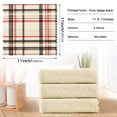 thumbnail image 6 of Yayeee 6 Pack Kitchen Dish Cloths Set for Washing Soft Drying Absorbent Microfiber Towels, Black Tartan, 6 of 9