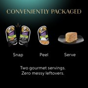 Sheba Wet Cat Food Pate, Roasted Turkey Entree, 2.6 oz Perfect Portions Twin Pack Tray