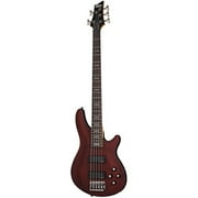 Schecter Omen-5 5-String Bass Guitar - Walnut Satin
