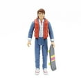thumbnail image 2 of Back to the Future Skateboarding Marty McFly 1985 Skateboard ReAction Figure Super7, 2 of 2