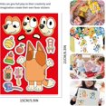 thumbnail image 3 of shiyou-16 Sheets Make a Face Stickers, Make Your Own Stickers Fun Craft Project for Kids, 8 Styles Waterproof Kids Stickers for Party Decoration, Class Reward, Book Decor, Birthday Gifts, 3 of 4