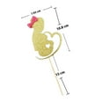 thumbnail image 2 of unbranded 12Ud Cake Topper Dorado Para Pasteles Y Cupcakes En Fiesta Del Madre, 2 of 8