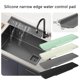 thumbnail image 2 of Multipurpose Silicone Drying Mats Silicone Dish Drying Pad Bowl and Plate Draining Mats Silicone Texture for Kitchen Use light green, 2 of 4