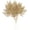 (Tall) Gold Star Ginkgo Leaves - 2 Pcs, variant on PETGLE Artificial Gold Fern Plants Large Leaves Tall 23" - 5 Pack, Fake Boston Ferns Golden Plant Decoration Plastic Faux Foliage Shrubs Simulated Leaf for Party Wedding Table Centerpiece DIY Décor