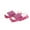 Red, variant on XEGLSBU Women's Orthopedic Slippers with Arch Support Adjustable Open Toe House Shoes for Plantar Fasciitis
