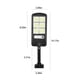 thumbnail image 3 of Luces solares con sensor de movimiento para exteriores - 213 LED de seguridad con detección de movimiento para jardín, patio, terraza y caminos | Resistentes a la intemperie IP65 | Soporte ajustable, 3 of 5
