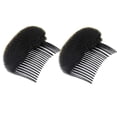 thumbnail image 1 of 2 piezas encantadoras inserciones de volumen para aumentar el volumen, peine para el cabello, herramienta para hacer moños, base para el cabello, accesorios para mujeres, damas y niñas (beige), 1 of 5