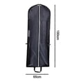 thumbnail image 5 of Garment Bag For Long Wedding Dresses 180cm Lengthened Foldable Portable, 5 of 5