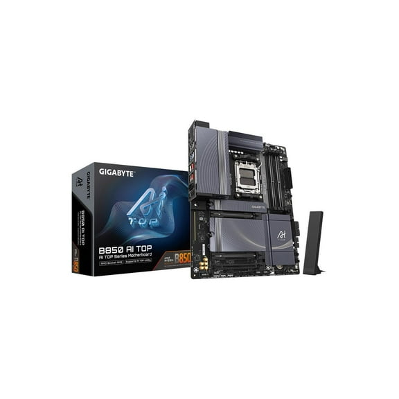 Gigabyte Ultra Durable B850 AI TOP Gaming Desktop Motherboard - AMD B850 Chipset - Socket AM5 - ATX (b850aitop)
