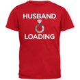 thumbnail image 1 of Husband Loading Red Adult T-Shirt, 1 of 1