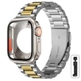 thumbnail image 1 of Correa Eslabon De Acero Inoxidable + Case Unisex Para Apple Watch Ultra 44 mm, 1 of 5