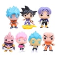 thumbnail image 2 of Figura de acción de Dragon Ball de 10-15 cm, modelo de Pvc de Son Goku Super Vegeta, colección de adornos de escritorio, muñeco de juguete, regalos de cumpleaños"16no box" Fivean Toy model, 2 of 2