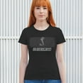 thumbnail image 4 of Shelby Logo Honeycomb Grille T-Shirt Mustang Cobra GT Muscle Car GT500 GT350 Performance Powered by Ford Women's Tee, 4 of 7