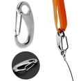 thumbnail image 3 of Egg-shaped Carabiner Snap for Hiking and Camping, Quick-release Carabiner Belt, 3 of 12