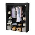 thumbnail image 6 of Ktaxon Non-Woven Fabric Portable Closet Organizer Storage with 14 Shelves, Black, 6 of 6