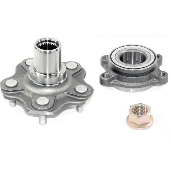Rear Wheel Bearing Hub Repair Kit - Compatible with 2003 - 2006 Infiniti G35 RWD 2004 2005
