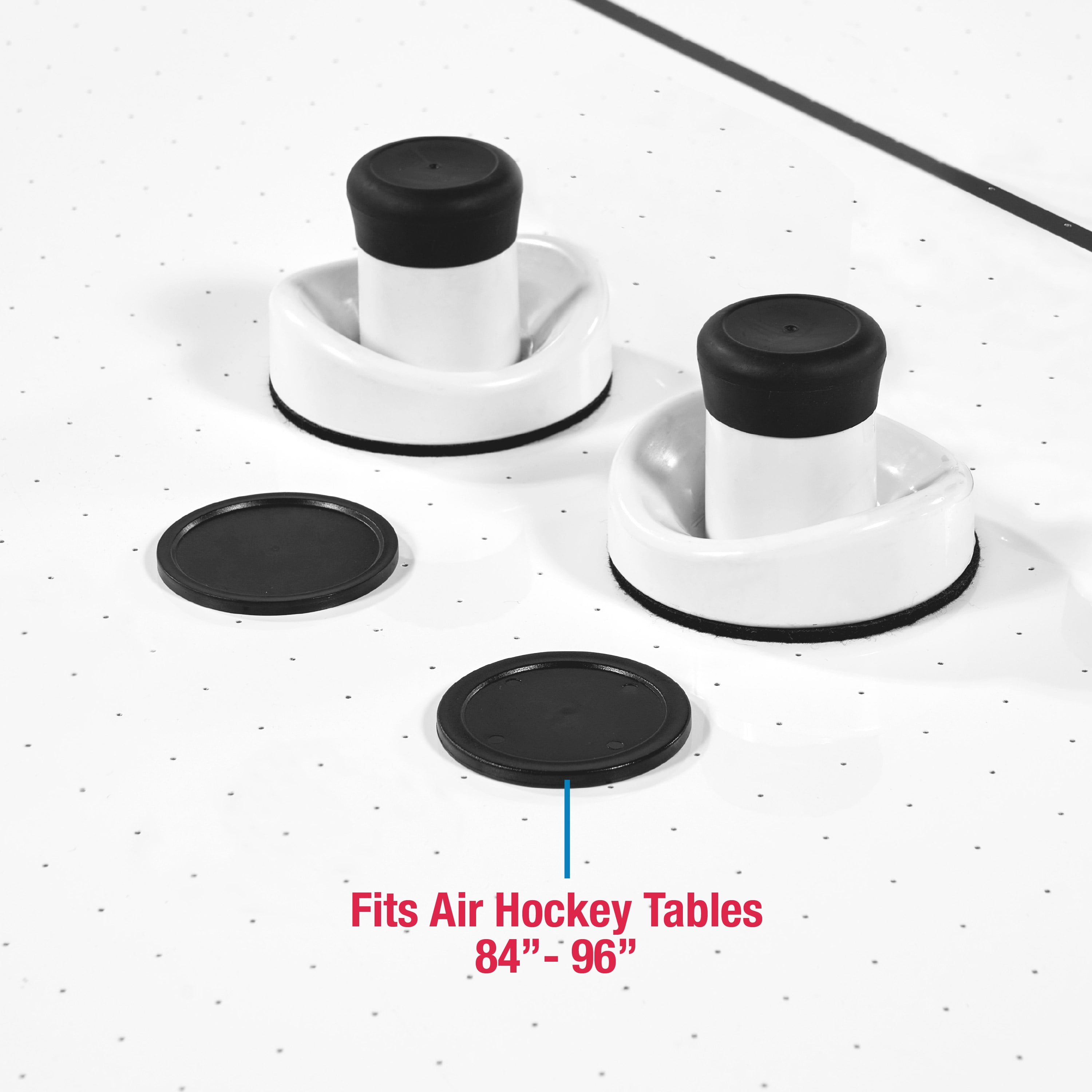 MD Sports Air Hockey Accessories Set with Pushers, Pucks & Replacement Pads