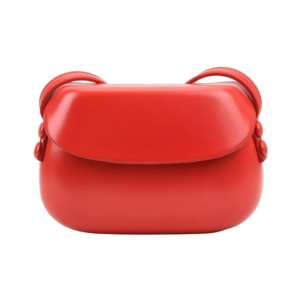 Bolso de hombro para mujer, elegante y versátil, ideal para ir al trabajo o ir de compras al aire libre. Rojo
