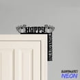 thumbnail image 3 of Handmadetneonsign Happy Thanksgiving Door Corner Sign, Pumpkin Metal Door Topper, Door Decor 045464, 3 of 3