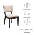 thumbnail image 5 of Esquire Dining Chairs - Set of 2, 5 of 9