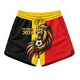 thumbnail image 2 of Women's Football Graphic T-Shirt, Women's Casual Loose Fit Printed Shorts with Pockets - Elastic Waist Drawstring Summer Shorts for Soccer Tournament 2026 Vermilion Size: 2XL, 2 of 5