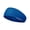 Blue, variant on Mens Women Wide Sports Headband High Stretch Breathable Moisture Wicking Sweatband for Running Gym Yoga Workout Purple