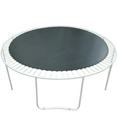 5.5" Waterproof Trampoline Replacement Jumping Mat for 13ft Frame with 72 V-rings 5.5" Springs Bounce