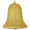 Gold Glitter, variant on Christmas By Krebs 9" (230mm) Ornament, Commercial Grade Indoor Outdoor Shatterproof Plastic Water Resistant Bell Ornament