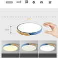 thumbnail image 4 of LED Ceiling Light With Remote Control Dimmable Ceiling Lamp Modern Living Room Lamp Bedroom Ceiling Lamp For Kitchen Study Room Office Bedroom yellow, 4 of 5