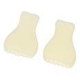 thumbnail image 3 of Tabla de masaje de raspado Facial, superficies alisadoras, placa Gua Sha de piel de resina para salón de casa, 2 uds., 3 of 8