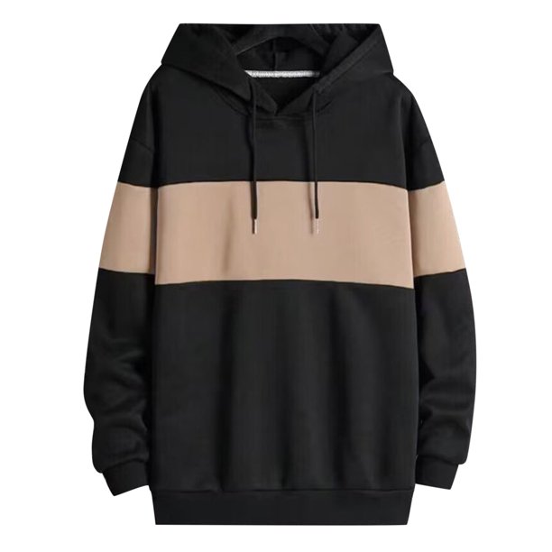 Gibobby Sudaderas con capucha para hombre Sudadera con Capucha de Forro Polar Essentials Sudadera con Capucha para Hombre(Caqui,M)