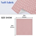 thumbnail image 5 of Iauyy Satin Napkins Set of 1- Star- Pink2 DIY Printing Decoration Cloth Napkin- Easy Care for Home/Party, 5 of 8