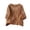 Beige, variant on Nmnitkp Women's 3/4 Sleeve Embroidered Linen-Look Blouse, Round Neck Loose Casual Summer Top with Multiple Colors Beige,L