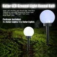 thumbnail image 6 of TERGAYEE Solar Lights Outdoor,LED Powered Garden Light Waterproof for Yard Patio Walkway Landscape In-Ground Spike Pathway, 6 of 9