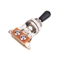 thumbnail image 3 of Interruptor de 3 vías, 1 interruptor de palanca de metal de 3 vías para guitarra eléctrica LP (plate, 3 of 8