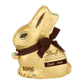 thumbnail image 1 of Lindt GOLD BUNNY Dark Chocolate Easter Bunny, 100 grams, 1 of 8