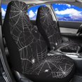 thumbnail image 2 of HUISEFOR Spider Web Car Seat Cover Breathable Comfortable Car Seat Covers Protector Elastic Polyester Easy to Installation Universal Fit for Most Cars SUV, 2 of 6