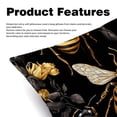 thumbnail image 2 of Honeybee Elegant Velvet Throw Pillow Covers Set with Unique Patterns - 16x16", 18x18", 20x20" - Pack of 2 for Chair Pillow Covers and Various Occasions, 2 of 6