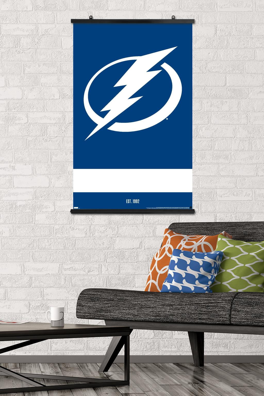 NHL Tampa Bay Lightning - Logo 21 Wall Poster, 22.375" x 34"