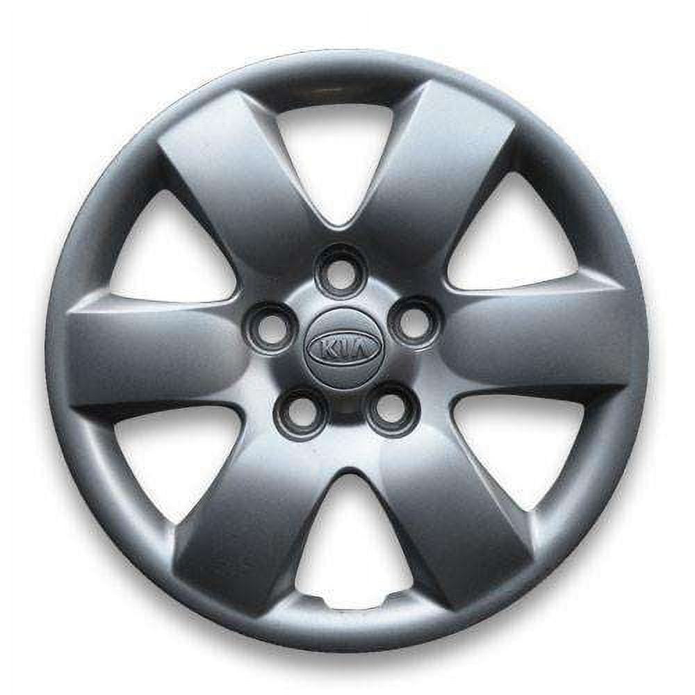 4-Pack Silver Wheel Center Caps Hub Caps For Kia Optima 2011-2015 - OEM# 52960-2T300 Replacement Set