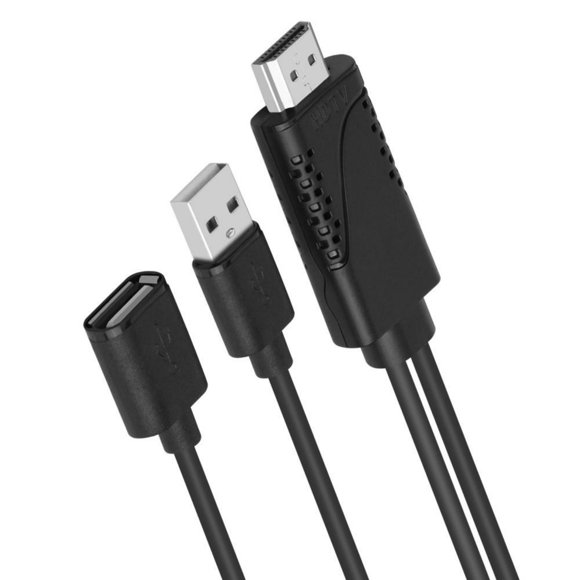 BotaniNest Adapter Type C To Converter For IPhone Android Phone To TV Projector Screen Mirroring Sync Device Connector