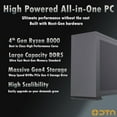 thumbnail image 3 of DTA Computers Ryzen 5 16GB DDR5 Ram 500GB NVMe SSD Fusion XL Prebuilt Gaming PC Windows 11 Pro, 3 of 5